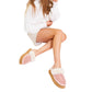 Corkys Footwear - Women's Cuddle Up Faux Suede Platform Slipper