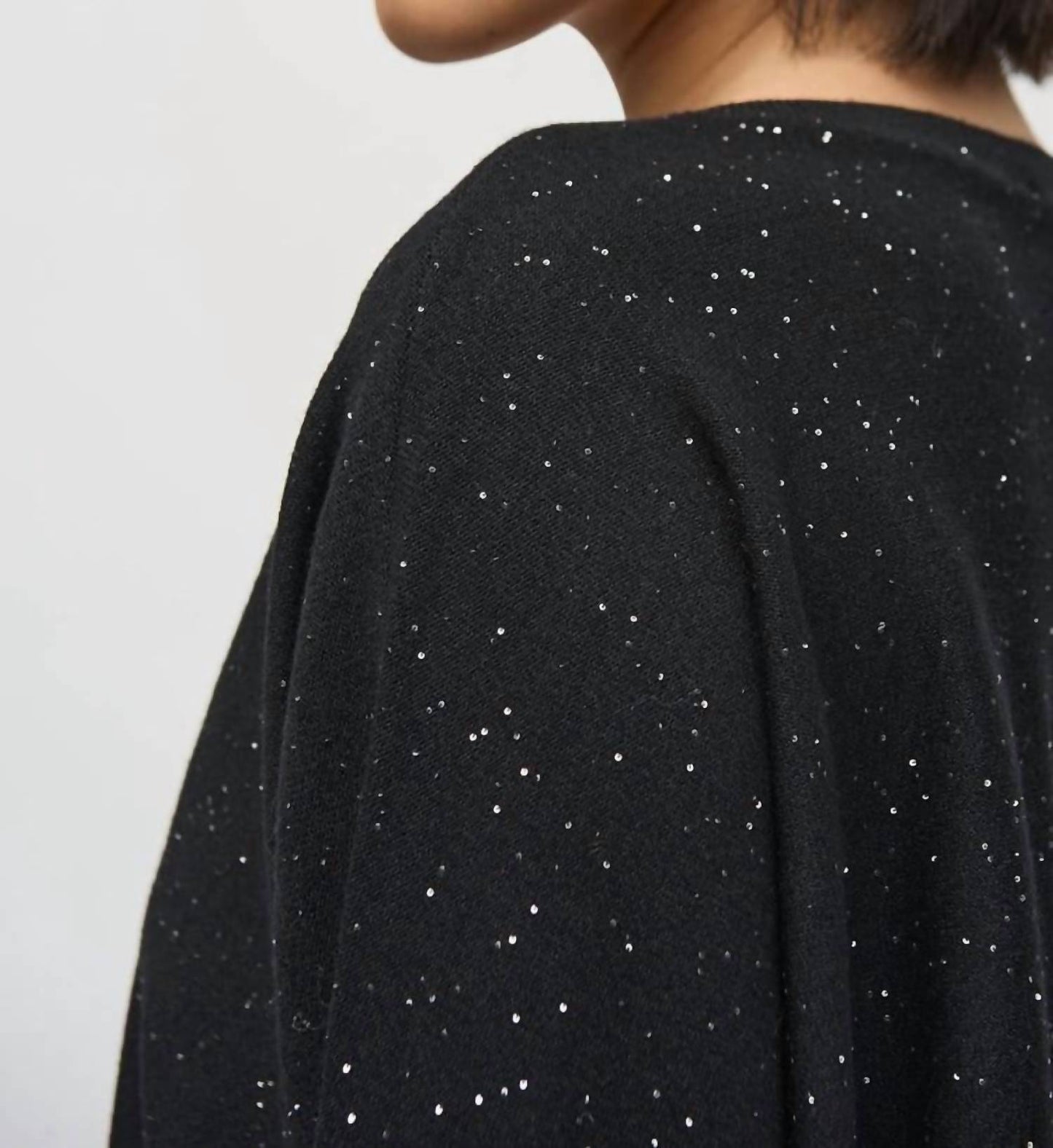 Joseph Ribkoff - Equined Sweater Knit Boxy Top
