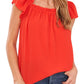cece-square-neck-blouse-poppy-red