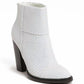 Chinese Laundry - Women's Elise Ginger Lizard Embossed Ankle Boots