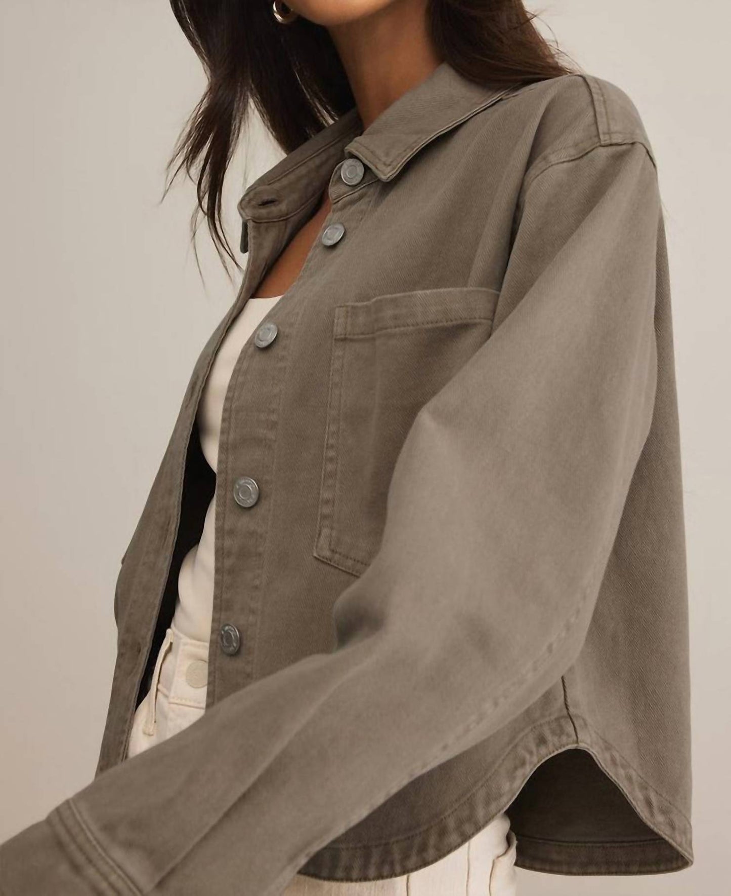 Z Supply - Cropped Denim Jacket