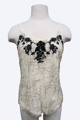 Paparazzi - Embroidered Lace Cami Tank - Lined