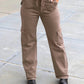 Grace & Lace - Sueded Twill Cargo Pant