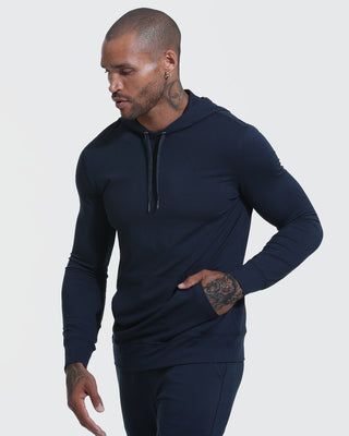 Heather Navy Active Comfort Pullover Hoodie