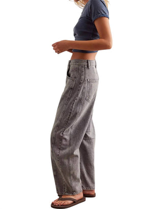 Free People - Good Luck Barrel Jeans