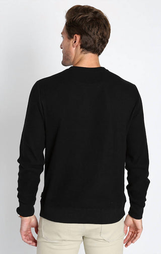 Jachs New York - Brushed Waffle Crewneck Sweatshirt