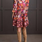 Haggar Tribal - Flowy Printed Peasant Dress