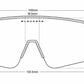 Blender - Unisex Eclipse X2 Polarized Wraparound Shades