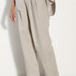Enza Costa - Tapered Pleated Hi-Waist Pant