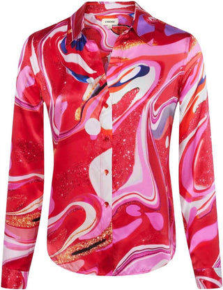 L'Agence - Tyler Long Sleeve Blouse