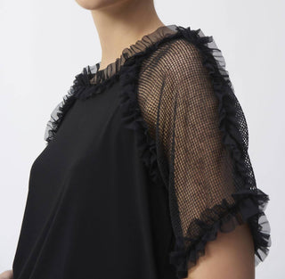 Joseph Ribkoff - Silky Knit and Mesh Top