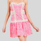 Baby Pink - Finley Embroidered Mini Dress