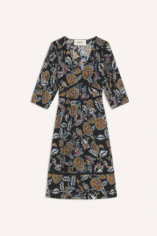 Ba&Sh - VIENNE MIDI V NECK DRESS