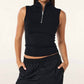 P.E. Nation - Routine Quarter Zip Tank Top