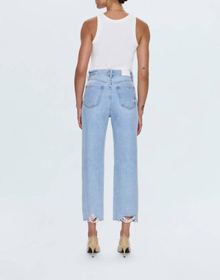Pistola - Cassie Crop Super High Rise Straight Leg Jeans