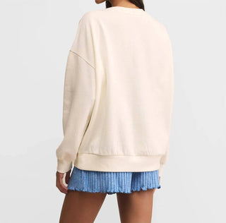 Z Supply - Mama Knit Denim Sweatshirt