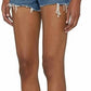 Frame - Dare Short Frayed Hem Jean Shorts