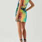 Astr - Sima Sequin Mini Dress