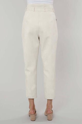 Dolce Cabo - Uptown Suede Paper Bag Pants