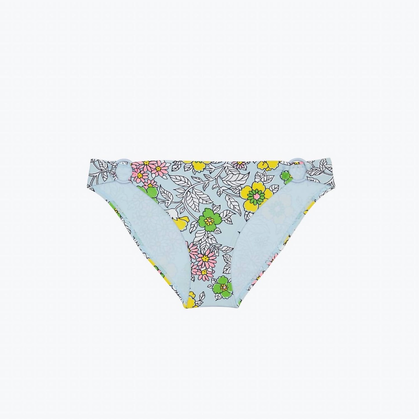 Tory Burch - Wallpaper Floral Printed Ring Hipster Bikini Bottom