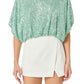 Endless Rose - Sequin Cropped Top