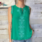 Grace And Lace - Women's Embroidered Top