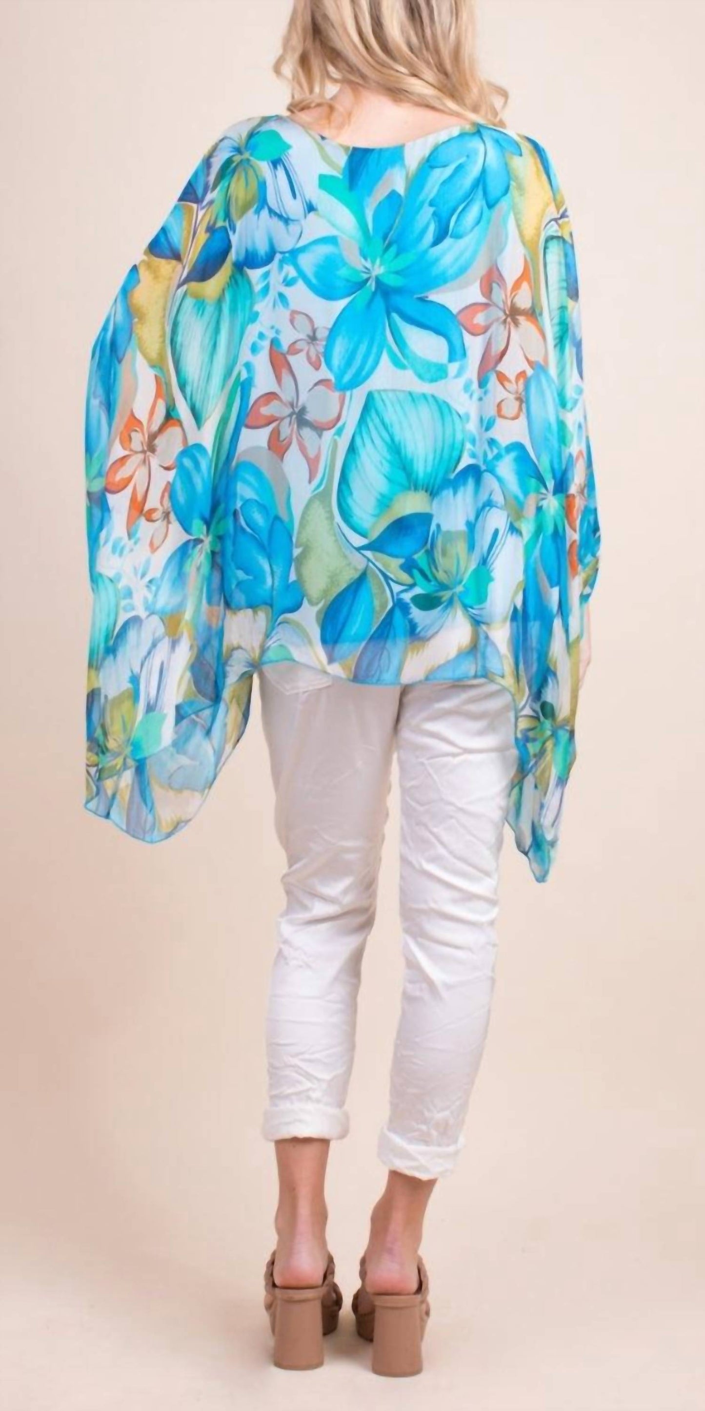 Gigi Moda - Seta Botanical Kaftan Top