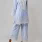 Zaalima Fashion - Stripe Pattern Co-ord Set - Noor-e-rang