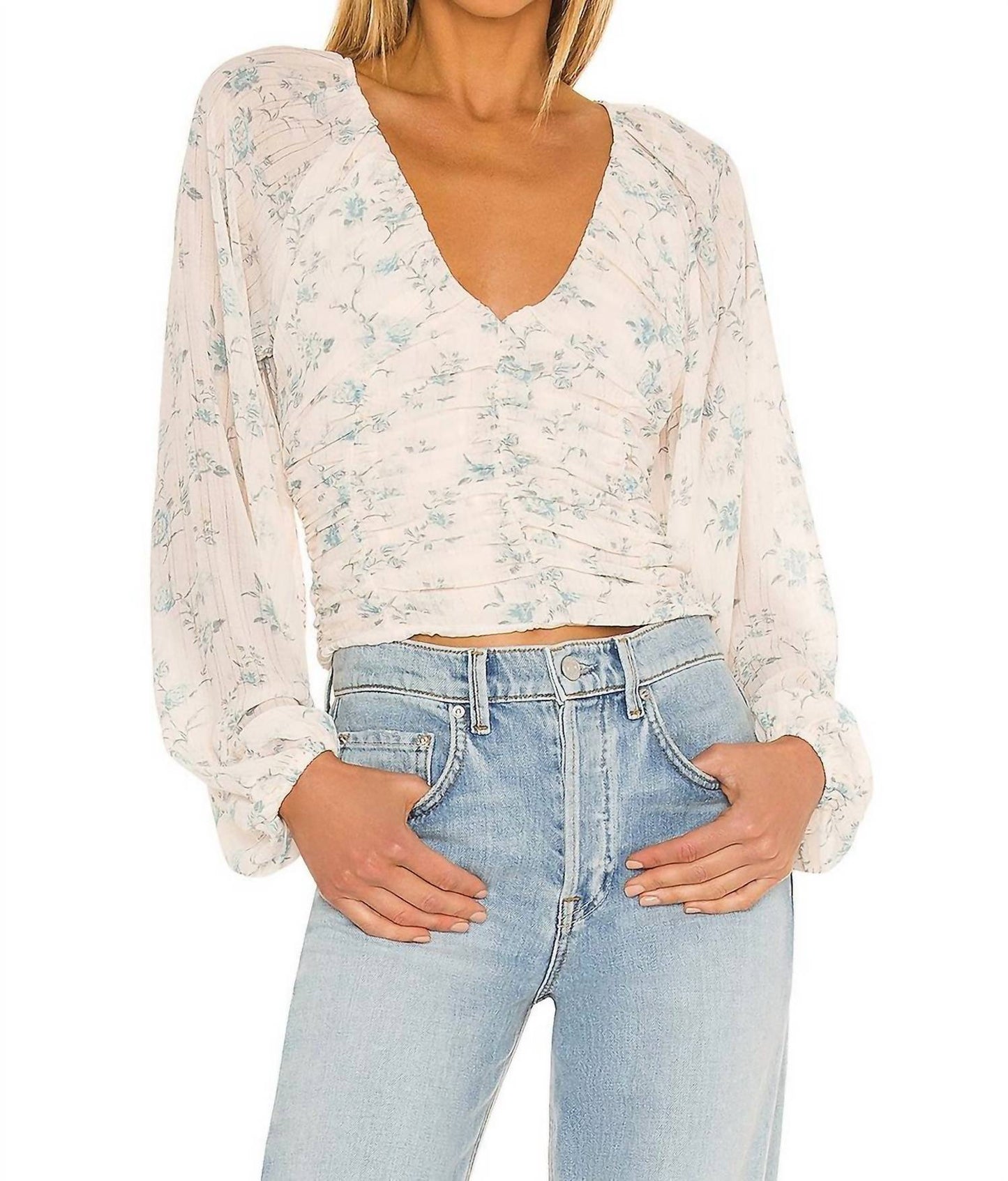 Free People - FINAL ROSE BLOUSE