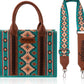 Montana West - Women's Wrangler Canvas Crossbody Tote