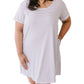 Davi & Dani - Buttoned To A T-Shirt Dress