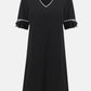 Joseph Ribkoff - Knee Length Bow Sleeves Dress