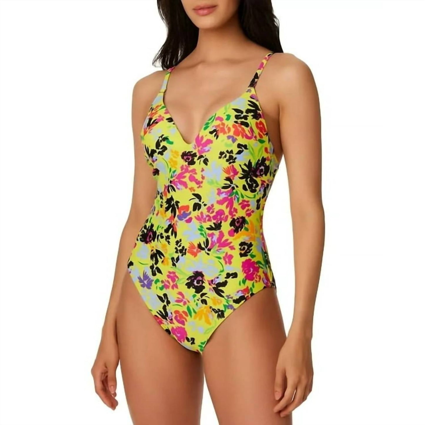 Bar Iii - Floral Chic One Piece Swimsuit