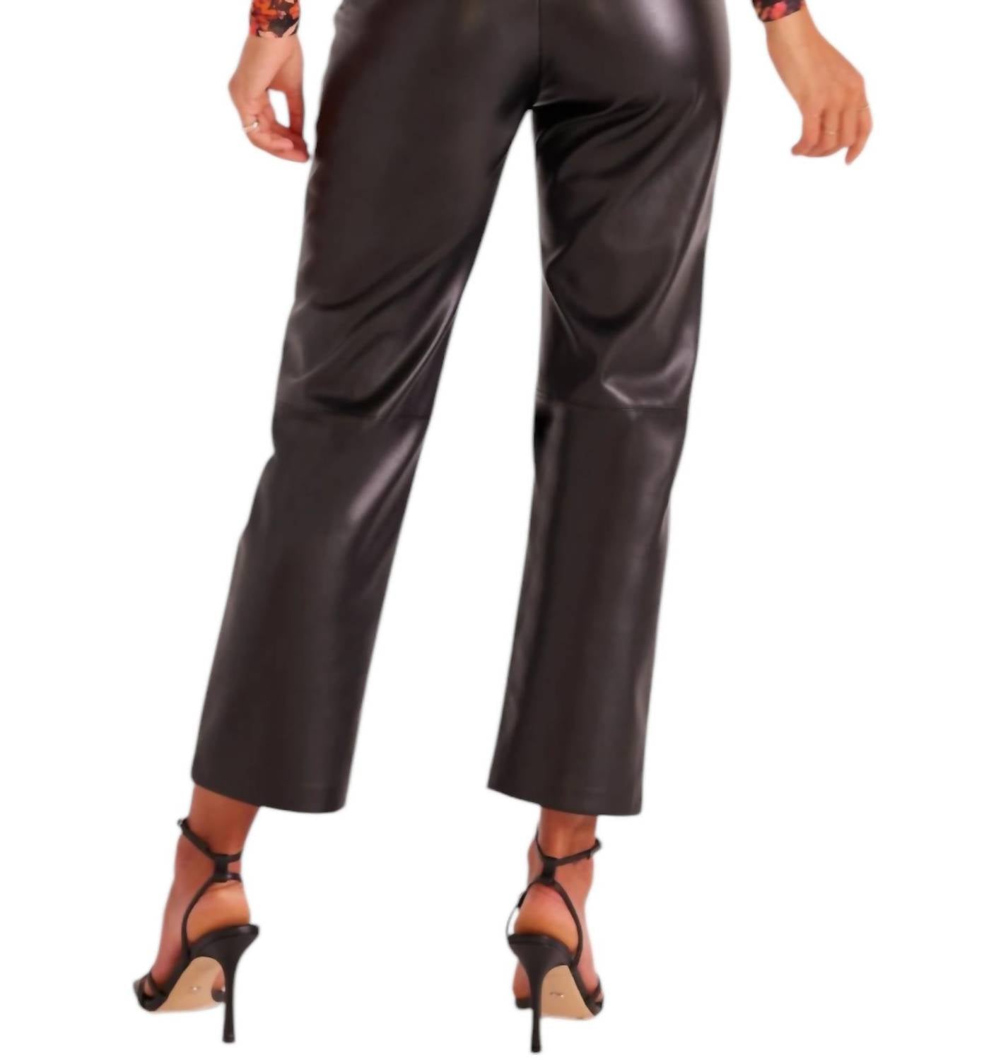 Minkpink - Leena Faux Leather Pants