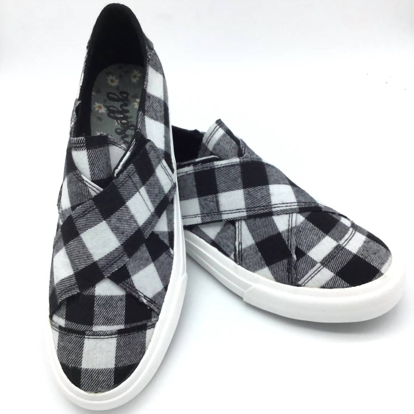 Gypsy Jazz - Women's Plaid Along Sneakers