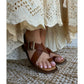 Diba True - Women's Leather Toe Loop Flat Sandal