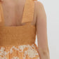 Entro - Ruffle Floral Tiered Maxi Dress
