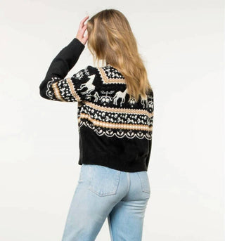 Thml - Horse fair isle sweater