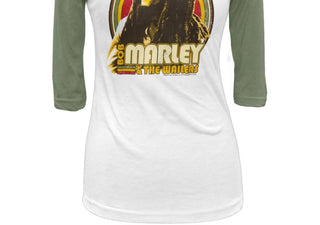 Bob Marley - Women's Wailers Raglan Tee