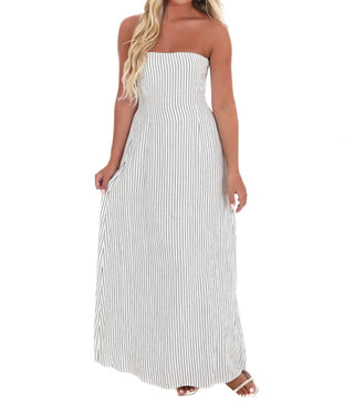 Klesis - No Rush Stripe Maxi Dress