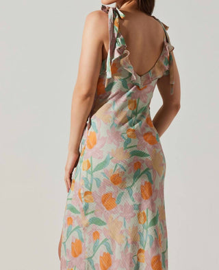 Astr - Sorbae Floral Maxi Dress