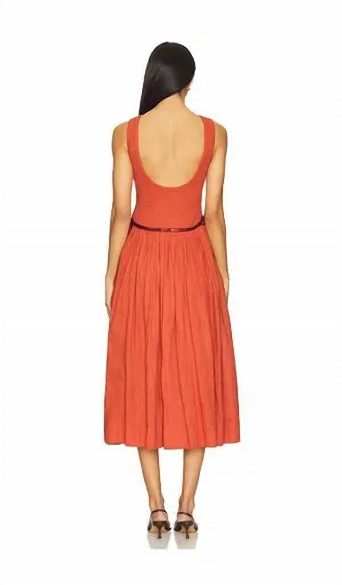 Free People - Women's Solid Midi Dress