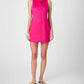 French Connection - Cotton Sateen Round Neck Mini Dress