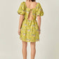 English Factory - Floral Back Cutout Dress