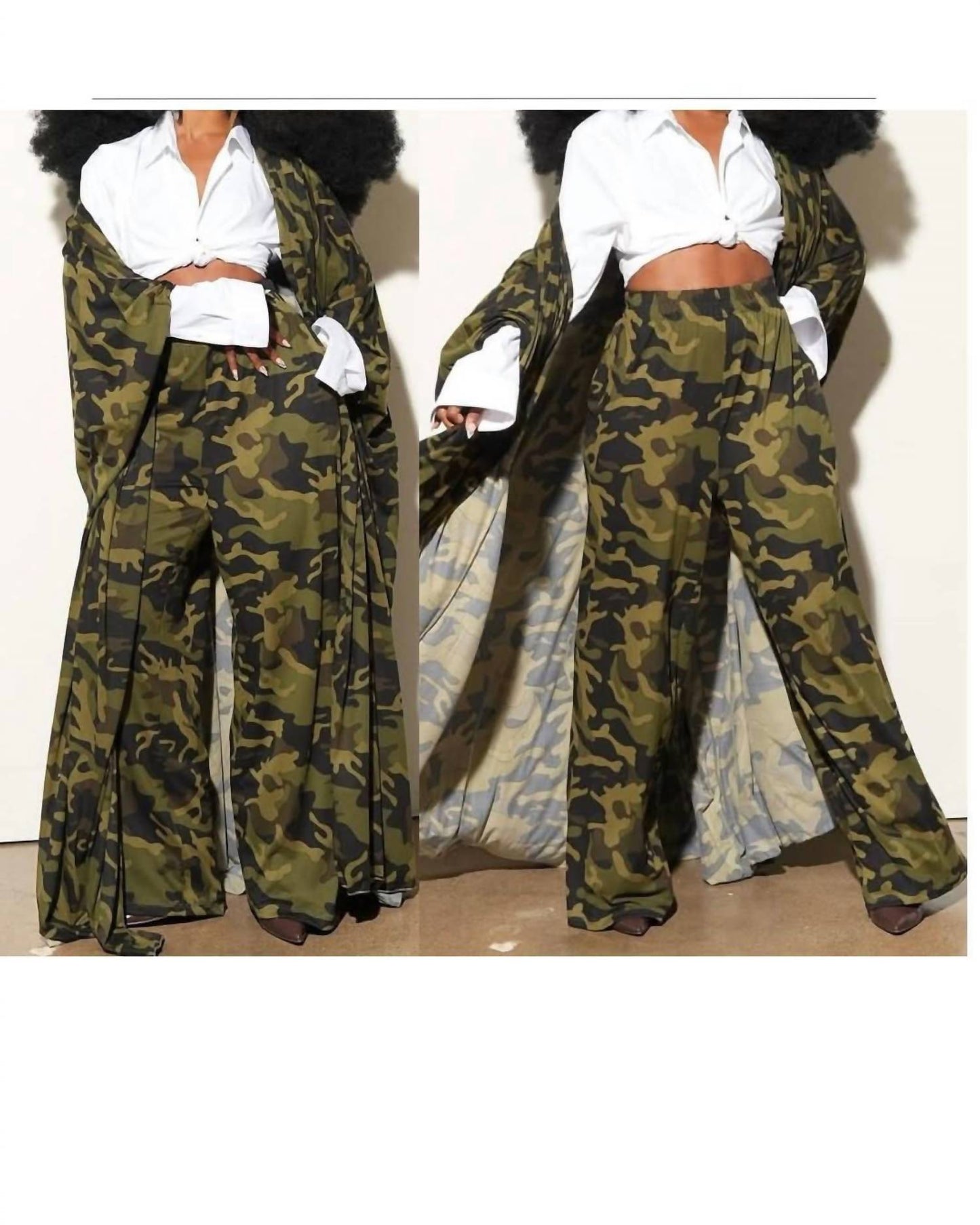 Karen T Design - Camo Duster Set