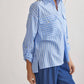 Entro - Striped Button Up Top