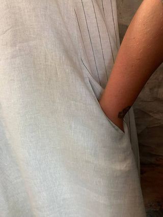 Amma By Kedem Sasson - Open Cap Sleeve Long Dress