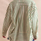 Free People - Striped Varsity Vibes Shirt