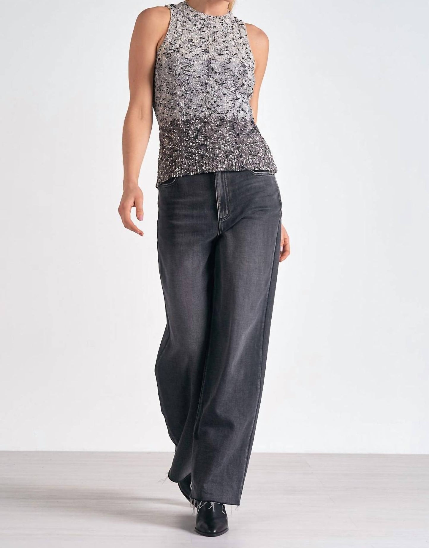 Elan - Ombre Sleeveless Sweater