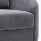 Yuina Linen Chair - Gray